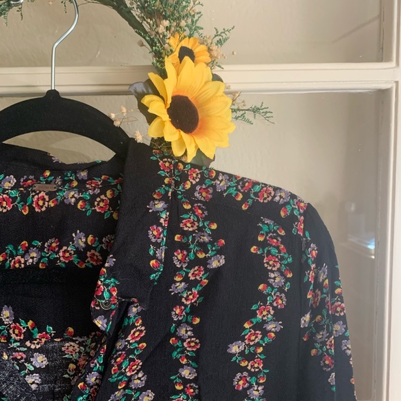 Free People Loose Shirt Dress - Picture 2 of 3